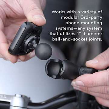 Peak Design Mobile 1" Ball Adapter - Secure & Versatile Mount