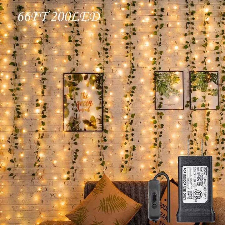 Charming Fairy Lights for Teen Girl Bedrooms