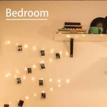 Charming Fairy Lights for Teen Girl Bedrooms
