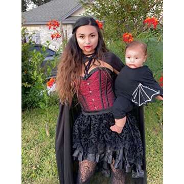 Adorable Baby Bat Costume Hooded Romper for Halloween