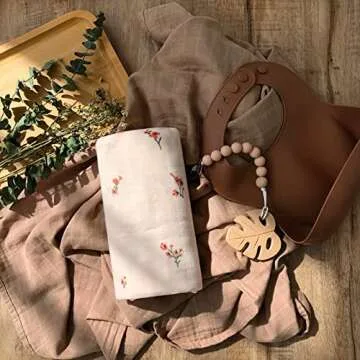 LifeTree Baby Swaddle Blankets for Newborns in Organic Cotton