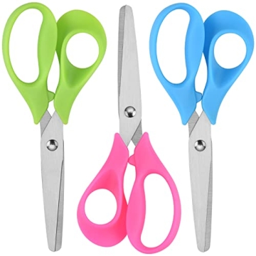 True Left-Handed Kids Scissors - Ergonomic Design for Small Hands