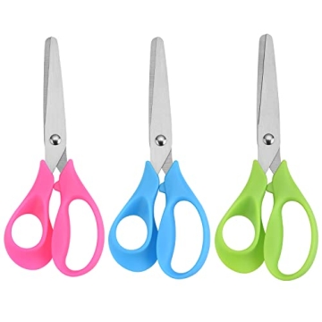 True Left-Handed Kids Scissors for Safe Crafting