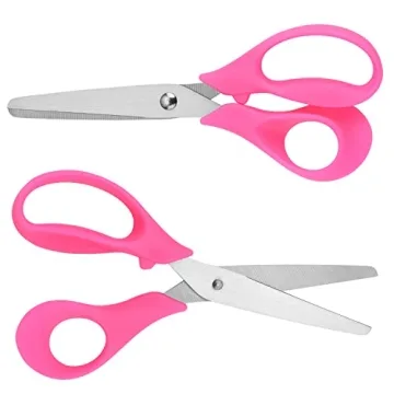 True Left-Handed Kids Scissors for Safe Crafting