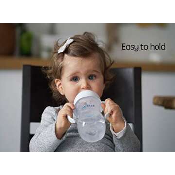 Compatible Baby Bottle Handles for Philips Avent Natural Baby Feeding Bottles, 2 Count