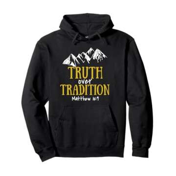 Truth Over Tradition Pullover Hoodie