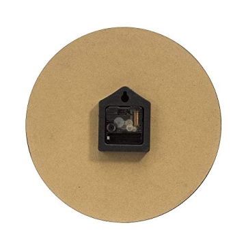 Elegant Silent Vintage Wooden Round Wall Clock for Home