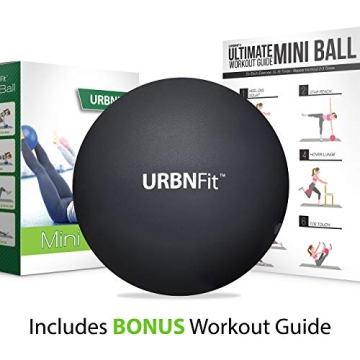 URBNFit Mini Pilates Ball for Yoga Core Stability Workouts