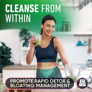 Chlorophyll Liquid Drops 6000 mg - Premium Liquid Chlorophyll Supplement - All-in-One Antioxidant fo...