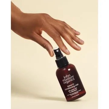 Organic Leave-In Conditioner for Frizz Control and Shine