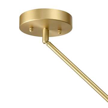 Linea di Liara Trento Chandelier with Bulbs - Modern Elegance