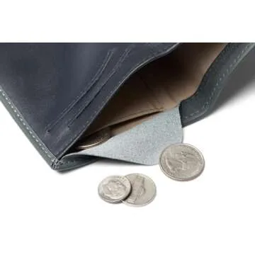 Bellroy Note Sleeve, Slim Leather Wallet, RFID Editions Available (Max. 11 Cards and Cash) - Everglade