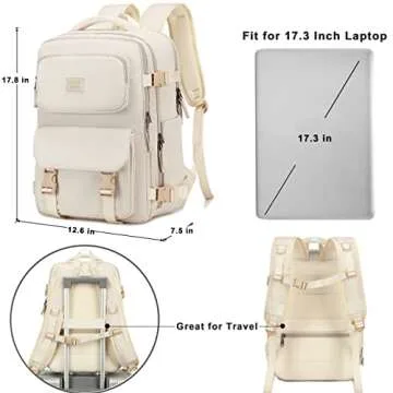 Travel Laptop Backpack for Professionals and Students