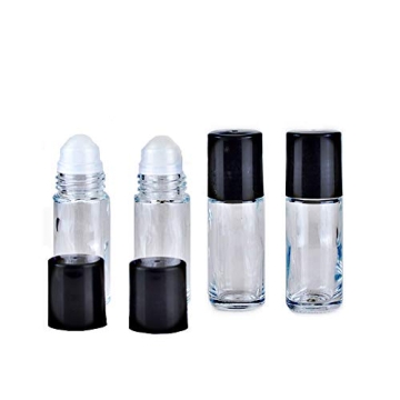 Constore 30ML Deodorant Glass Roller Bottles Set for Travel