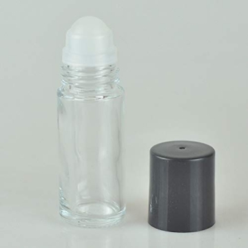Constore 30ML Deodorant Glass Roller Bottles Set for Travel