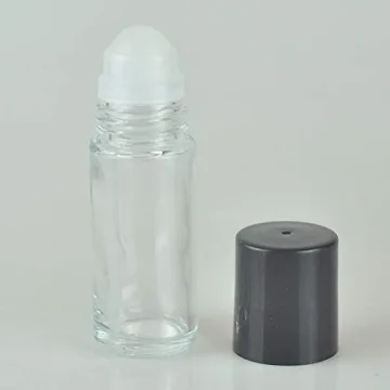 Constore 30ML Deodorant Glass Roller Bottles Set for Travel