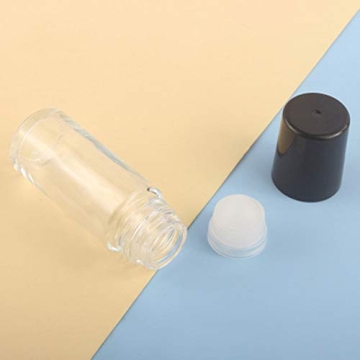 Constore 30ML Deodorant Glass Roller Bottles Set for Travel