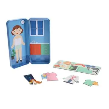 Magnetic Playset for Kids 3+ at The Vet - Petit Collage