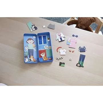 Magnetic Playset for Kids 3+ at The Vet - Petit Collage