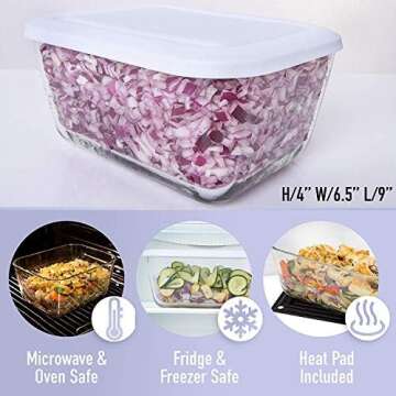 Fullstar Vegetable Chopper, Veggie Chopper with Container and Lid, Food Chopper Salad Chopper Vegeta...