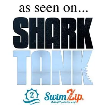 SwimZip Women's Long Sleeve Zipper Rash Guard UPF 50| Black