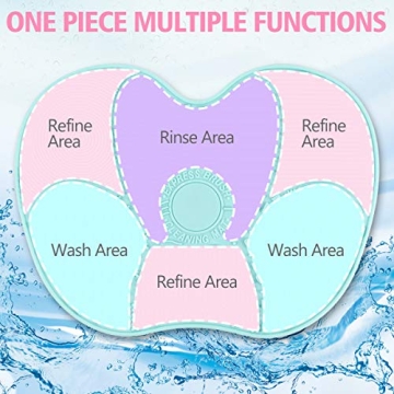 Multi Textures Makeup Brush Cleaner Mat - Portable & Efficient