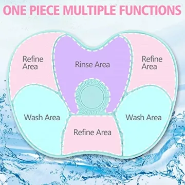 Multi Textures Makeup Brush Cleaner Mat - Portable & Efficient