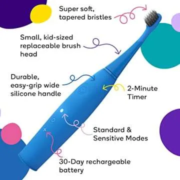 BURSTkids Electric Toothbrush - Fun & Effective Oral Care