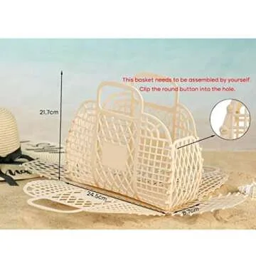 80's Retro Style Jelly Purse Retro Jelly Beach Bag Summer Child Bag Plastic Storage Basket Kids Baby Wedding Flower Girl Bachelorette Favors Boo Bags (022pink)