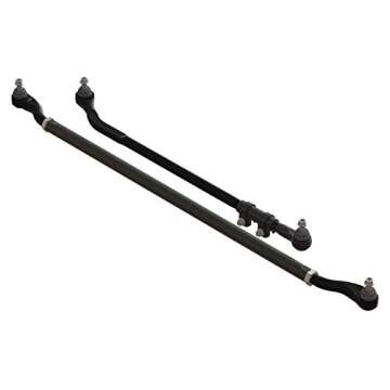 TeraFlex 1853900 JK HD Tie Rod and Drag Link Kit, Black