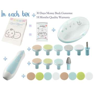 Royal Angels Baby Nail Clippers 20 in 1 Set