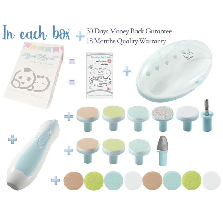 Royal Angels Baby Nail Clippers 20 in 1 Set