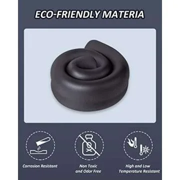Pipe Insulation Foam Tube - 3/4 Inch Foam Tubing for AC Unit, Guitar Stands, Exercise Machine Handle and Roof Rack, etc, - 3/4"(19mm)ID 1-29/64"(37mm)OD - 6Ft