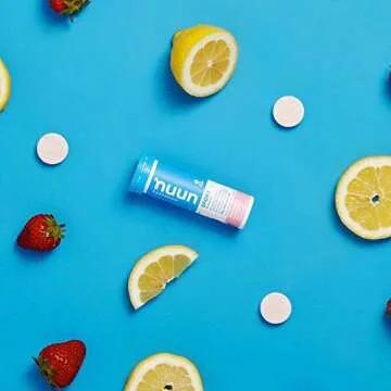 Nuun Hydration: Strawberry Lemonade Electrolyte Drink Tablets (2 Tubes of 10 Tabs)