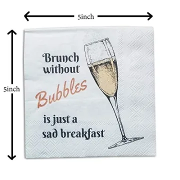 Whimsical 30 Cocktail Napkins for All Occasions