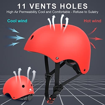 Glaf Toddler Helmet Adjustable Lightweight Safety Kids 2-8 Years