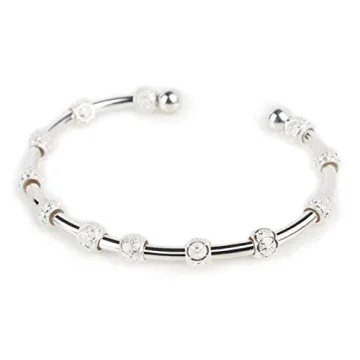 Golf Goddess Stroke/Score Counter Bracelet in Silver