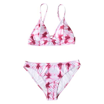 CUPSHE Women's Triangle Bikini - Stylish Two Piece Swimwear