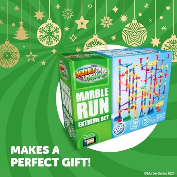 Marble Genius Marble Run - Engaging 300 Pieces for All Ages