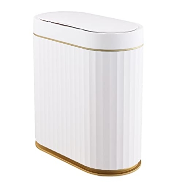 Stylish Motion Sensor Trash Can for Bathroom & Kitchen