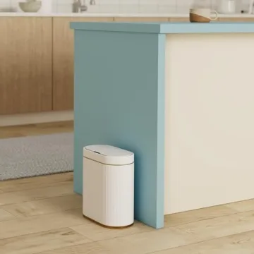 Stylish Motion Sensor Trash Can for Bathroom & Kitchen