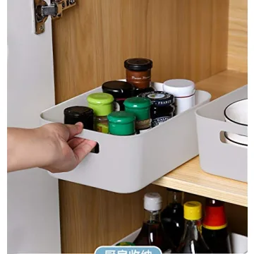 Besli Small Storage Bins for Effortless Home Organization