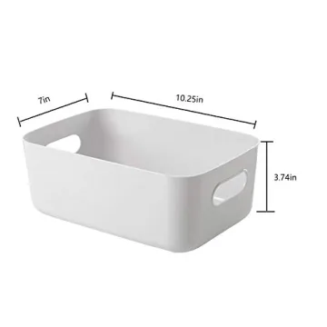 Besli Small Storage Bins for Effortless Home Organization