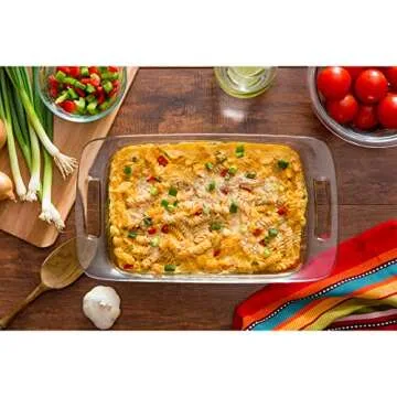 Pyrex Easy Grab 2-qt Glass Baking Dish for Versatile Cooking