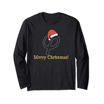 Merry Christmath Golden Ratio 1.2 Long Sleeve T-Shirt