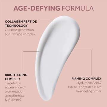 No7 Restore & Renew Dual Action Cleansing Lotion - Facial Cleanser & Exfoliant with Alpha Hydroxy Acid - Cleansing Lotion Makeup Remover for Anti-Aging