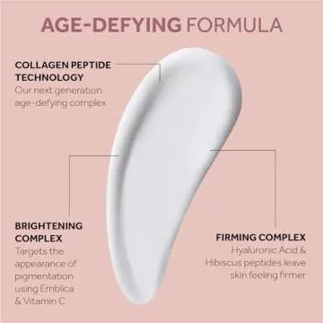 No7 Restore & Renew Dual Action Cleansing Lotion - Facial Cleanser & Exfoliant with Alpha Hydroxy Acid - Cleansing Lotion Makeup Remover for Anti-Aging