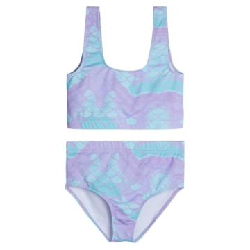 Real Essentials Girls Two-Piece Swimsuit 3-Pack Set