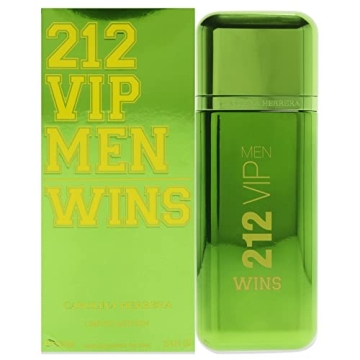 Carolina Herrera 212 VIP Wins EDP Spray Men 3.4 oz - A Sophisticated Summer Cologne