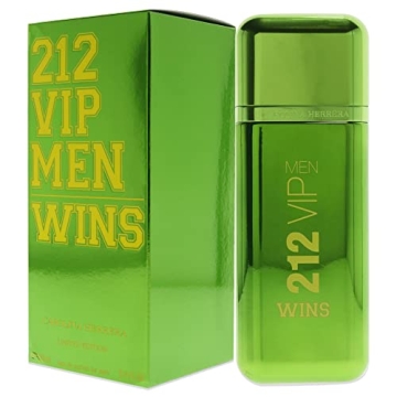Carolina Herrera 212 VIP Wins EDP Men 3.4 oz Long-Lasting Fragrance